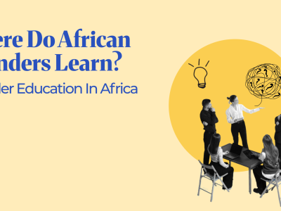 Where Do African Founders Learn?