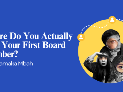 Where Do You Actually Find Your First Board Member?